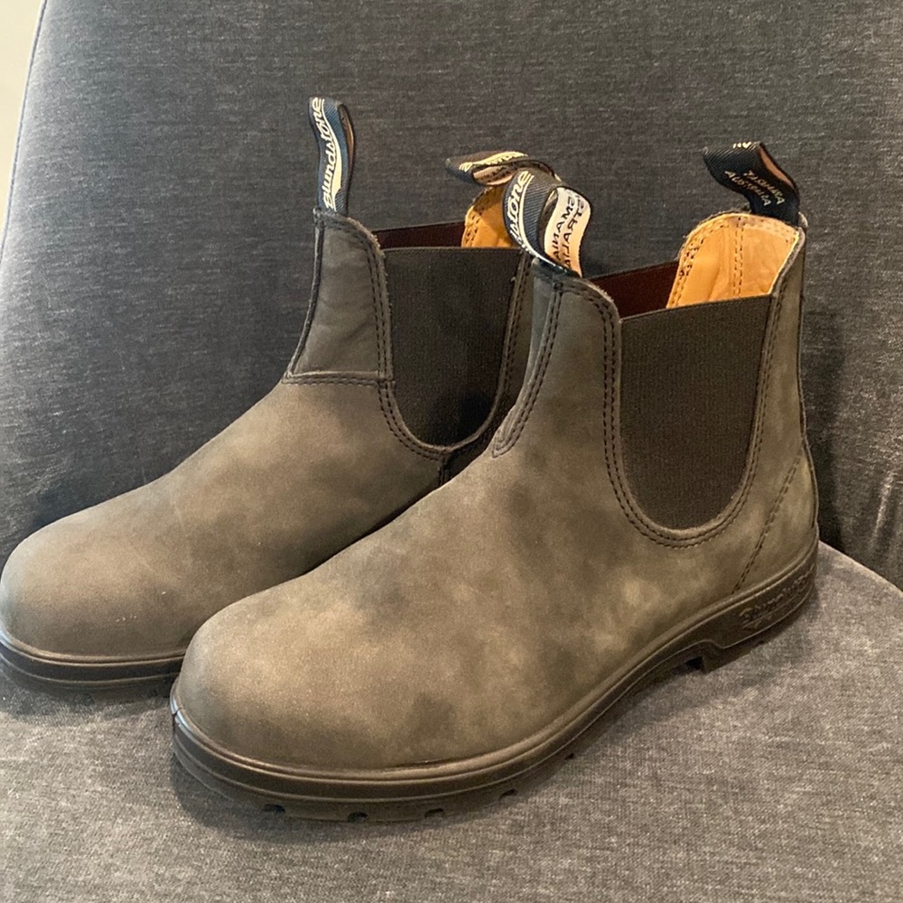 Blundstone Rustic Black Chelsea Boots- size 8 women’s (Australian 5)